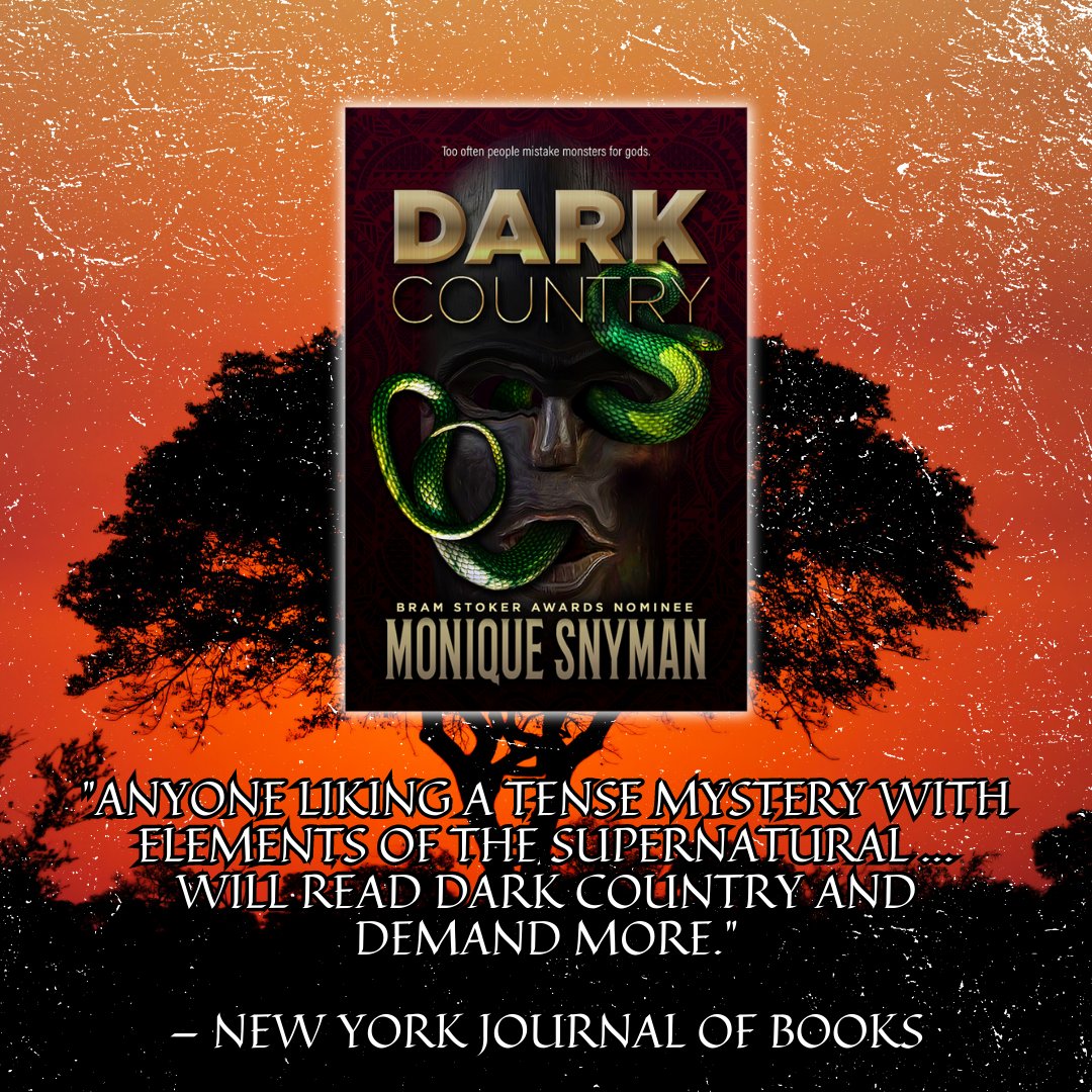 DARK COUNTRY by Monique Snyman is on sale on Amazon Kindle for the entire June, which is perfect for fans of #horror who like their #summerreading a bit darker.

#horrornovel #novel #darkcountry #bookstoread #readinggoals