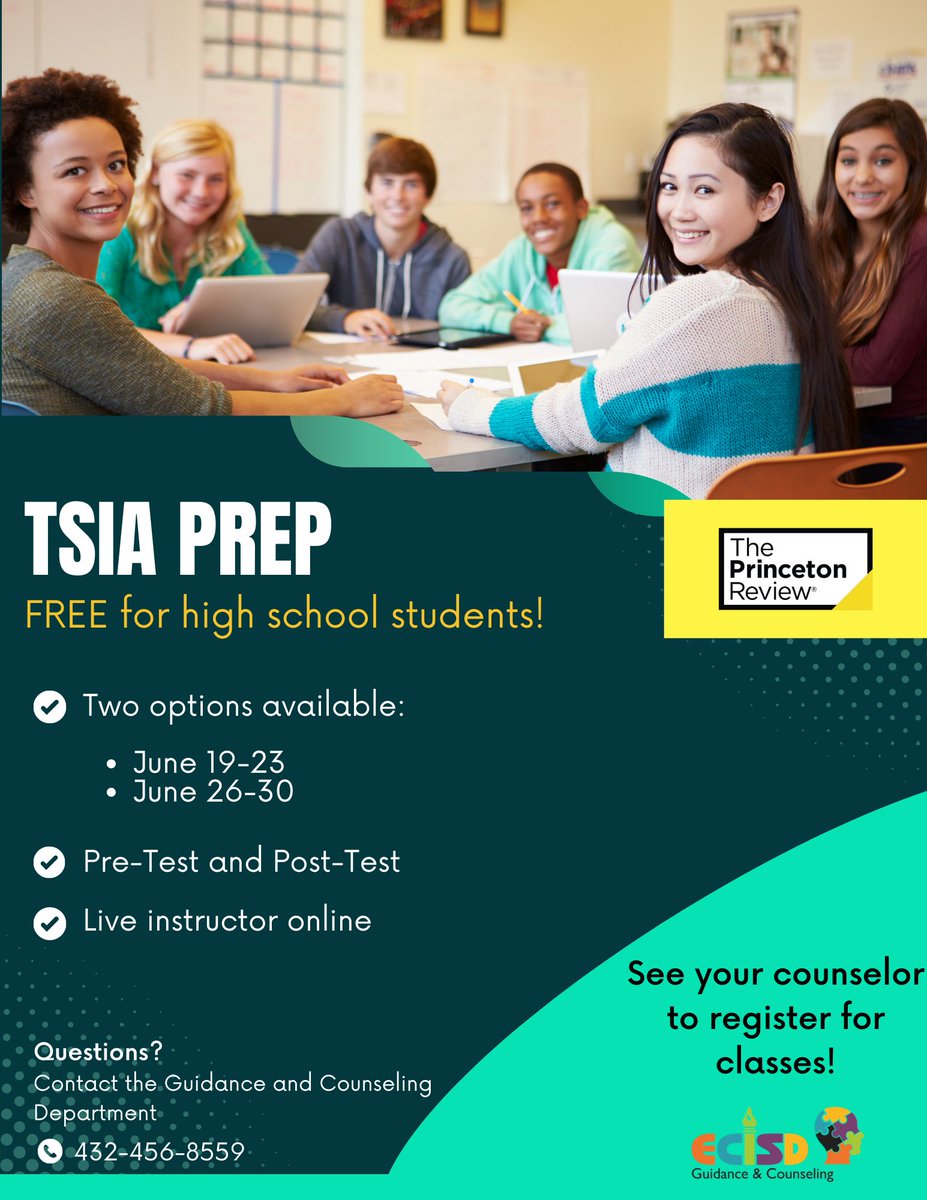 📣 Calling all #Classof2024 students! 🎓 Don't miss out on this incredible chance to enhance your college readiness. Connect with your counselor today! #CollegePreparation #FutureSuccess @Permian_GoMOJO  @BigRedBronchos