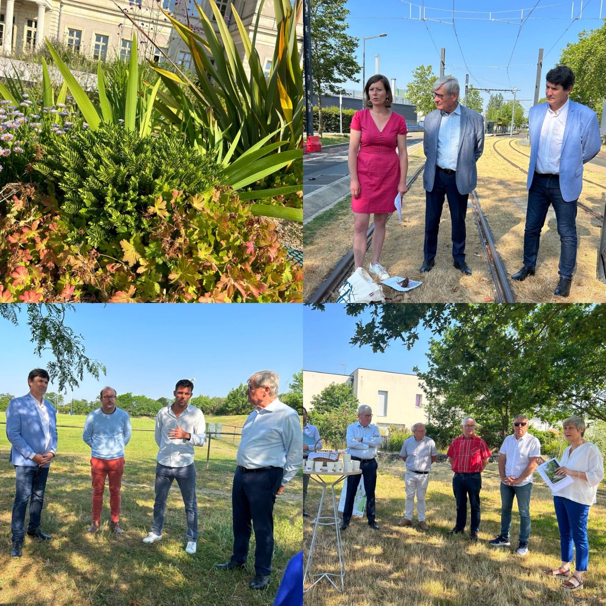 Bien gérer la ressource en eau en période estivale 💦 et rafraîchir nos villes grâce au végétal🌱est un impératif. <a href="/Angers/">Ville d'Angers</a> et <a href="/AngersMetropole/">Angers Loire Métropole</a> s'adaptent ⏩ Moins 50% de consommation💧 dès le niveau "Vigilance" sécheresse et moins 90% au niveau "Crise", c'est notre engagement 👇