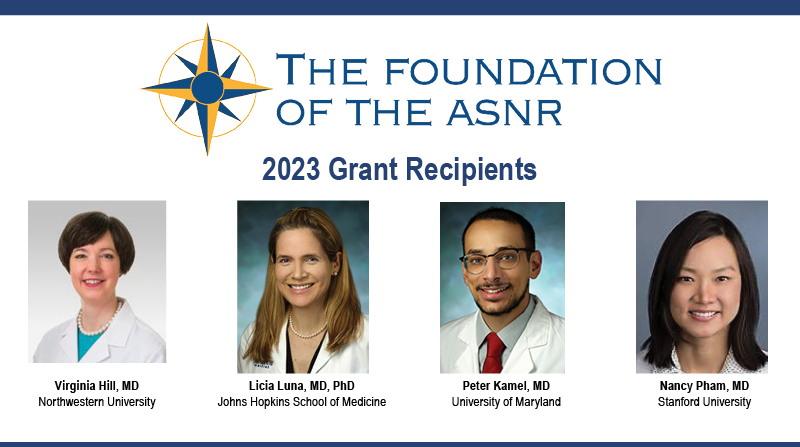 The American Society of Neuroradiology (@theasnr) on Twitter photo Congrats to the 2023 Foundation of the #ASNR Grant recipients! The recipients will each receive $60,000 to fund their research. More information on the Grant program can be found at foundation.asnr.org.
<a href="/virginiabhill/">Virginia Hill, MD</a> <a href="/liciapluna/">Licia P. Luna, MD, PhD</a> <a href="/PeterKamelMD/">Peter Kamel, MD</a> <a href="/NancyPhamMD/">Nancy Pham</a> <a href="/theshadowfixer/">George Vilanilam</a> Congrats to the 2023 Foundation of the #ASNR Grant recipients! The recipients will each receive $60,000 to fund their research. More information on the Grant program can be found at foundation.asnr.org.
<a href="/virginiabhill/">Virginia Hill, MD</a> <a href="/liciapluna/">Licia P. Luna, MD, PhD</a> <a href="/PeterKamelMD/">Peter Kamel, MD</a> <a href="/NancyPhamMD/">Nancy Pham</a> <a href="/theshadowfixer/">George Vilanilam</a>