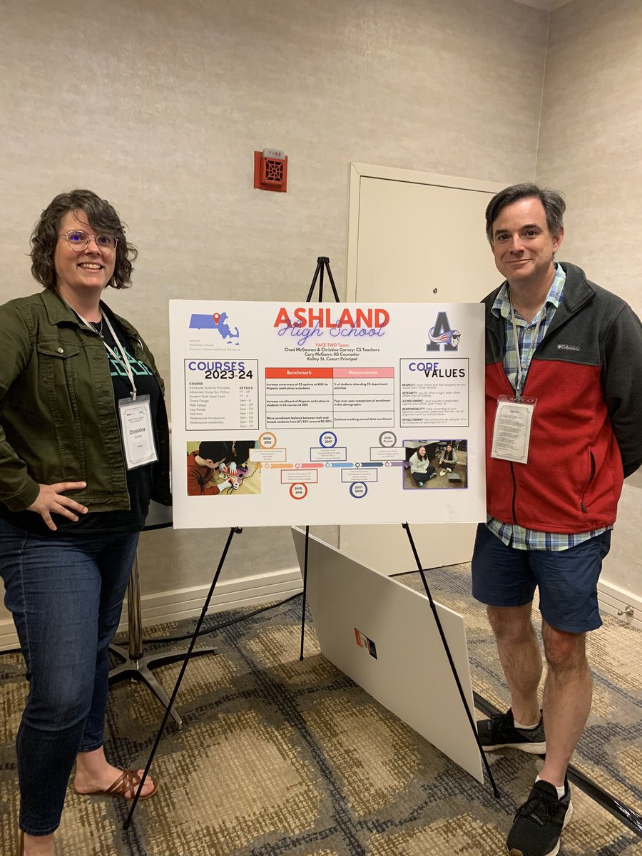 Kstcoeur's tweet photo. Great day discussing computer science and equity for students. #PACE-TWO @AHSTechTeacher @AHSInnovates https://t.co/gZFCYRfyQc