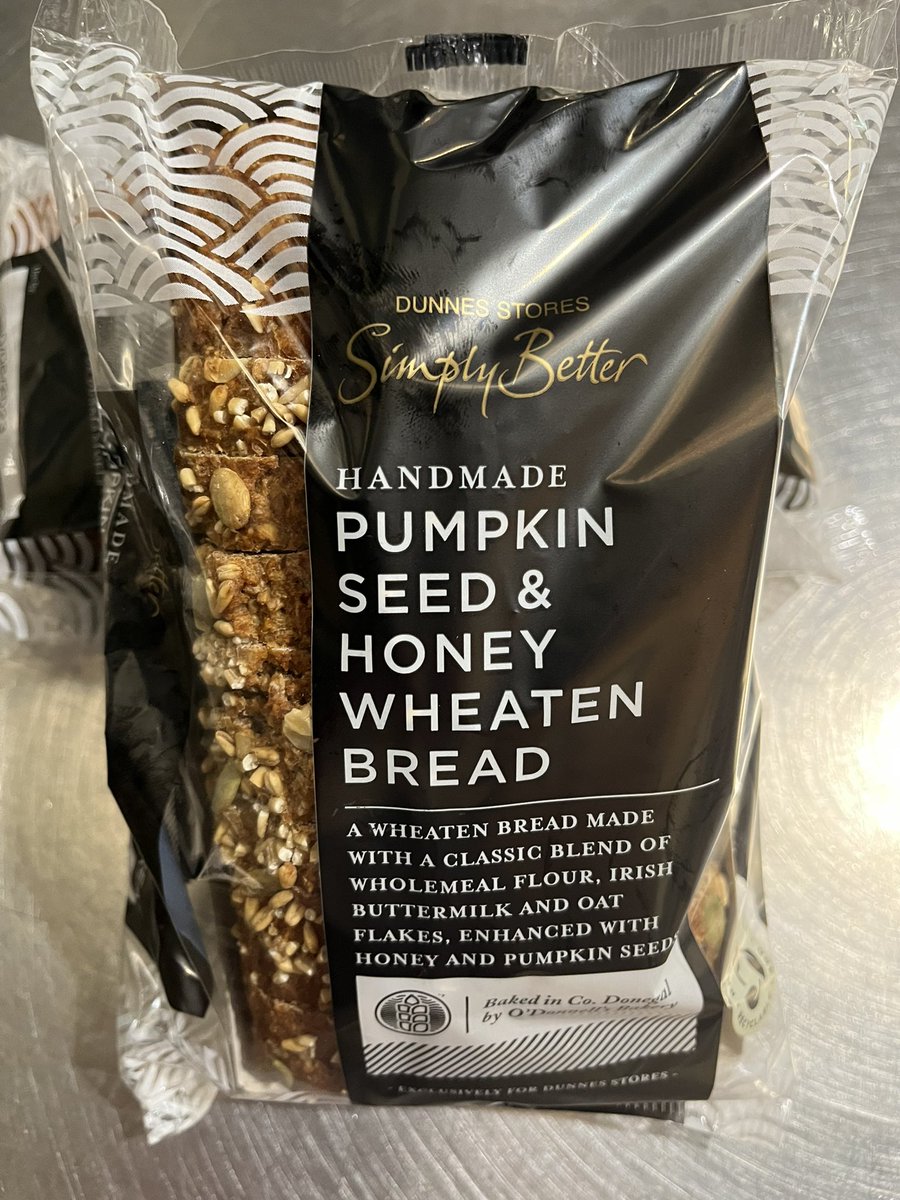 ODonnellsBakery's tweet photo. A wee trip to the Capital today with our @SimplyBetterDS Pumpkin Seed &amp; Honey and Traditional wheaten breads for @BlasNahEireann tastings . #watchthisspace @ChefBrianMcD https://t.co/jQzsx41GAF