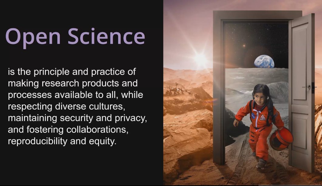 _lacion_'s tweet image. 🚀Terminó 1er día del Panel Comunitario de NASA Transform to #OpenScience #NASATOPS

🤯Genial lo hecho y lo que viene! 

Pueden registrarse! Mas info en github.com/nasa/Transform…

🧩Muestra: imperdibles los comentarios que hicieron @ChelleGentemann y @fperez_org sobre esta slide 👇🏽