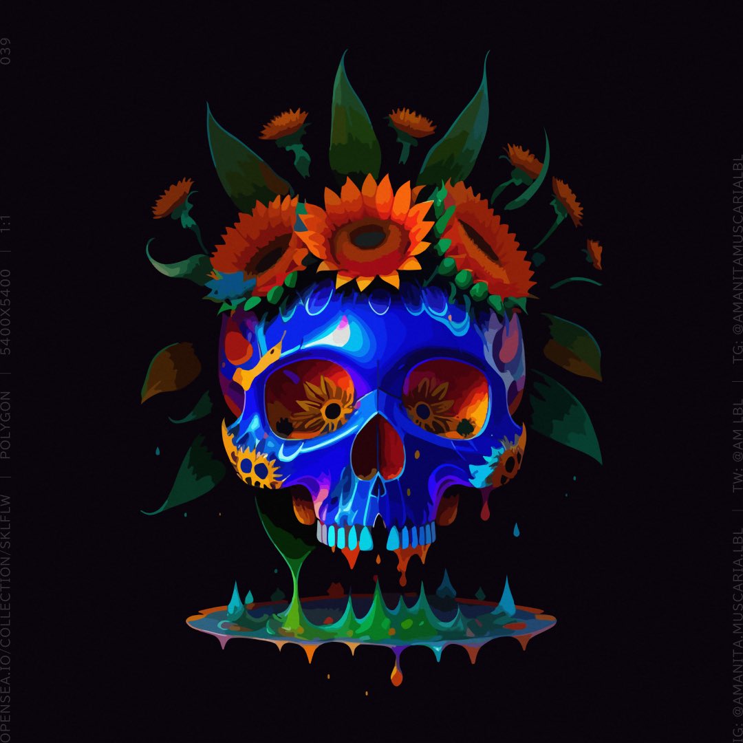 am_lbl's tweet photo. 💀🌻 #sklflw 
https://t.co/czjAommJEw

—
#nft #nftart #nftartist #nfts #nftcollector #nftcommunity #cryptoart #cryptoartist #digitalart #opensea #openseaart https://t.co/vzVw6dmZsw