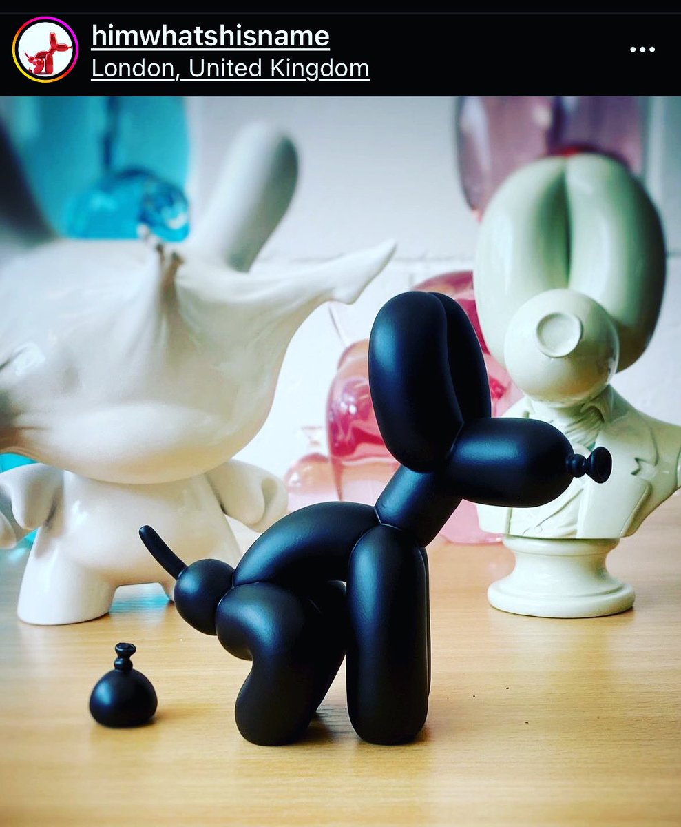 Dope or not? #balloondog #balloons  #art #artcollectors #usaart #popart #instagtamart #collectibles