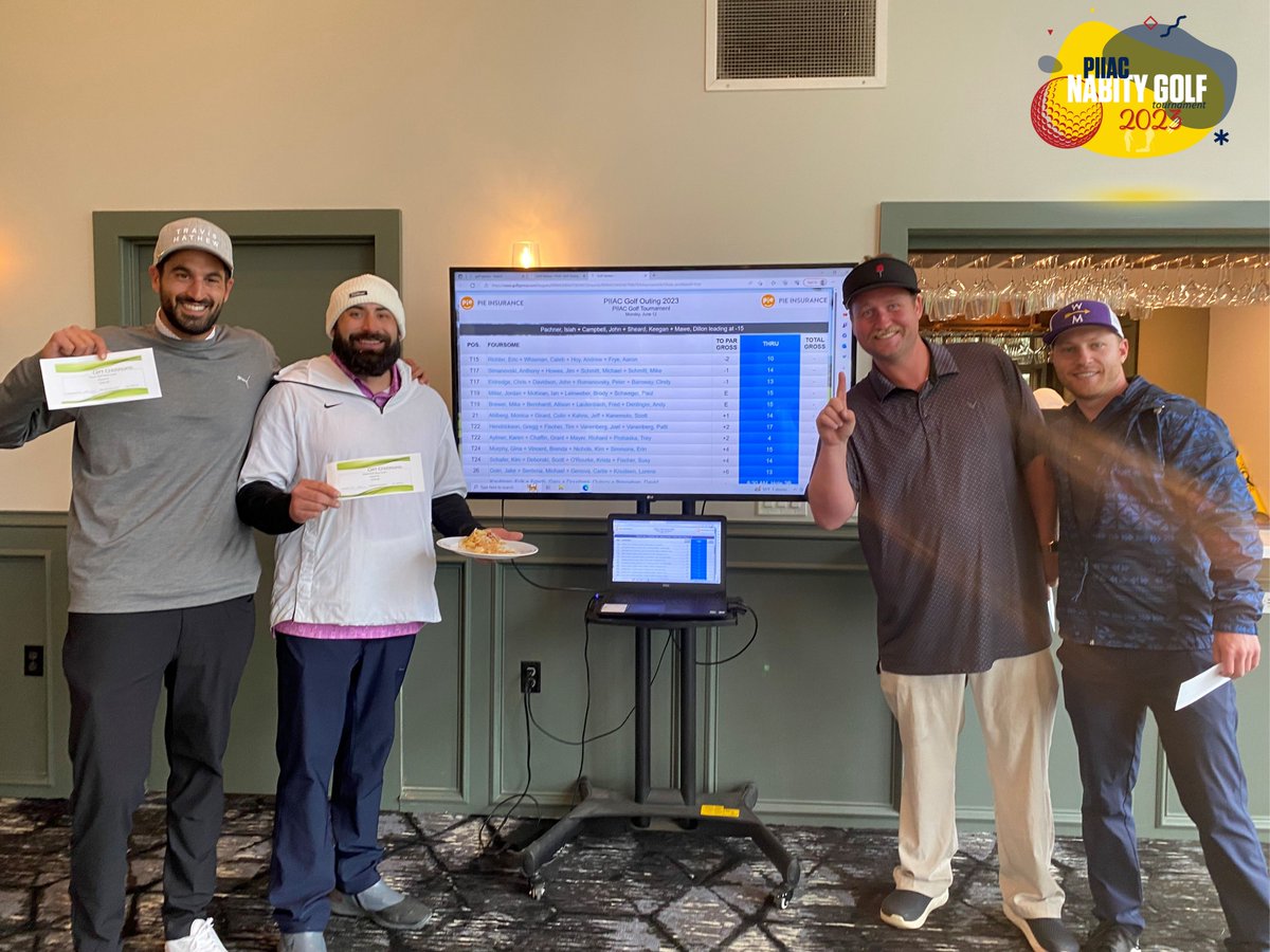 PIIAColorado's tweet photo. Another successful Nabity Golf Tournament in the books!
Thank you to everyone who attended, whether you were a player or a vendor. We had a great time with all our attendees and can't wait to see everyone again soon! https://t.co/pXVMChj2y9