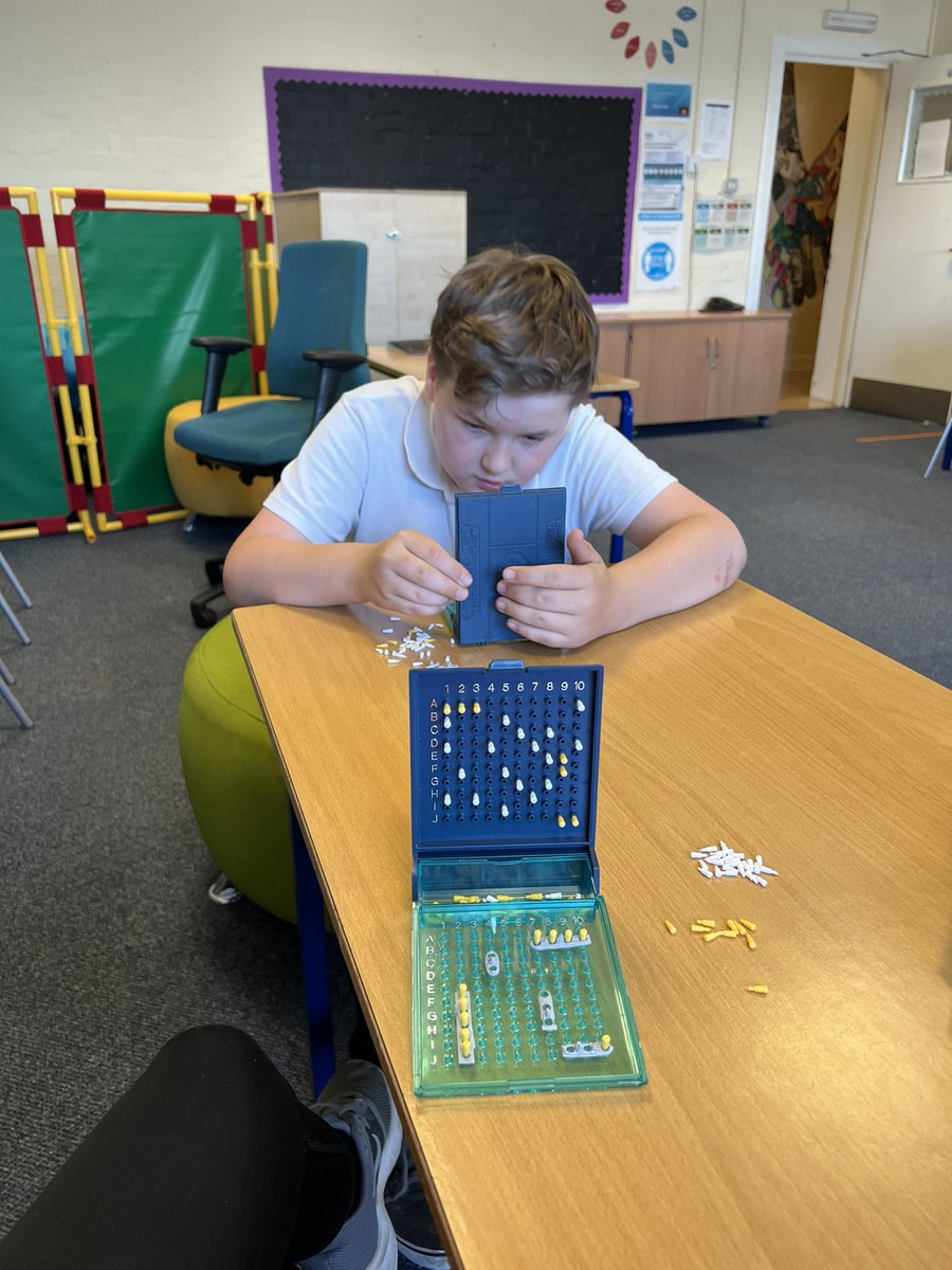 The face of concentration!
Table top games that work on maths, geography and problem solving skills are the ones I like! @IWBSFalkirk #watchusgrow