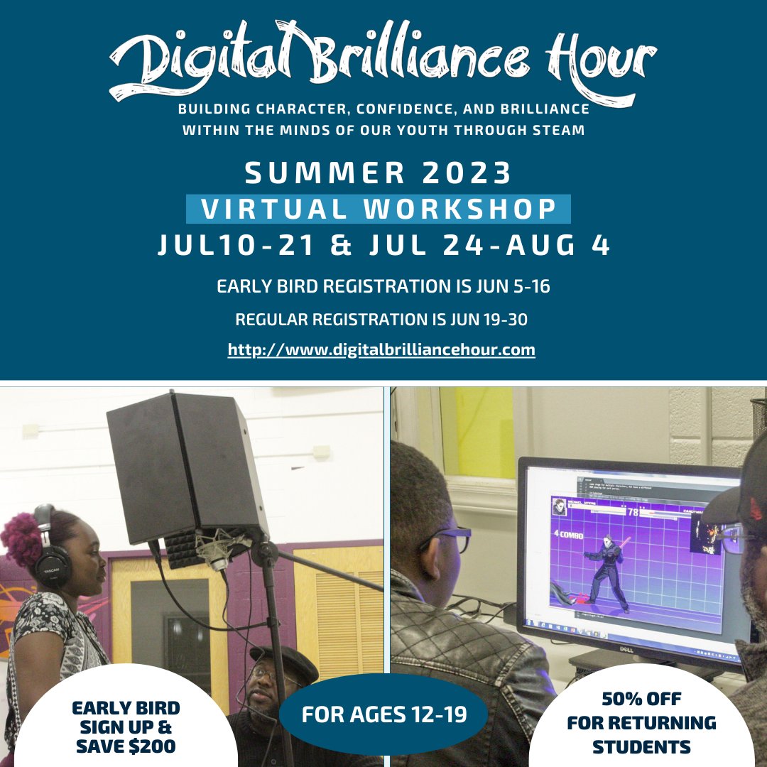 Digital Brilliance Hour | Youth STEM Program (@BrillianceHour) / Posts / X