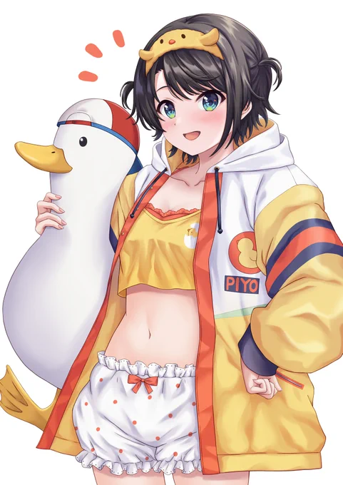 スバルちゃん新衣装  #プロテインザスバル