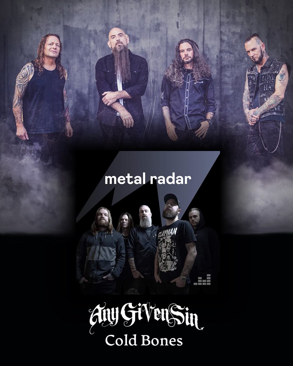 anygivensinband's tweet photo. “Cold Bones” has officially made it to #MetalRadar on @Deezer! 🎉 We are so grateful for all of the support this single is receiving. Thank you, #Deezer! #NewMusic #AnyGivenSin #DeezerMusic #ColdBones https://t.co/lhMCQ3Phgi