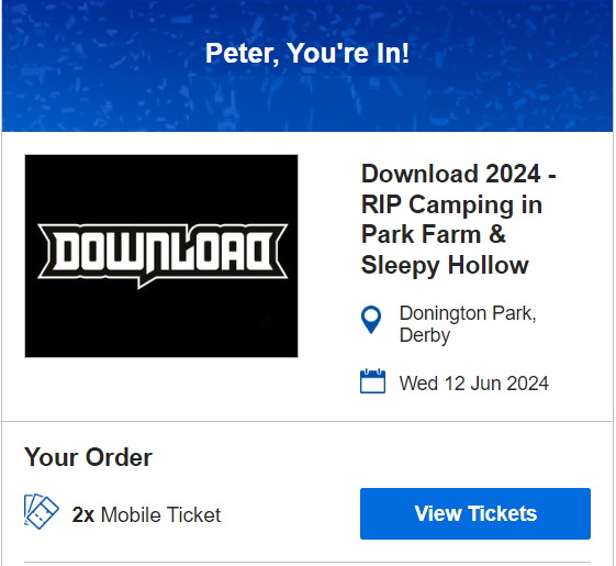 Well that's me all set for #DL2024

See you next year @DownloadFest !!🤘🤘🤘