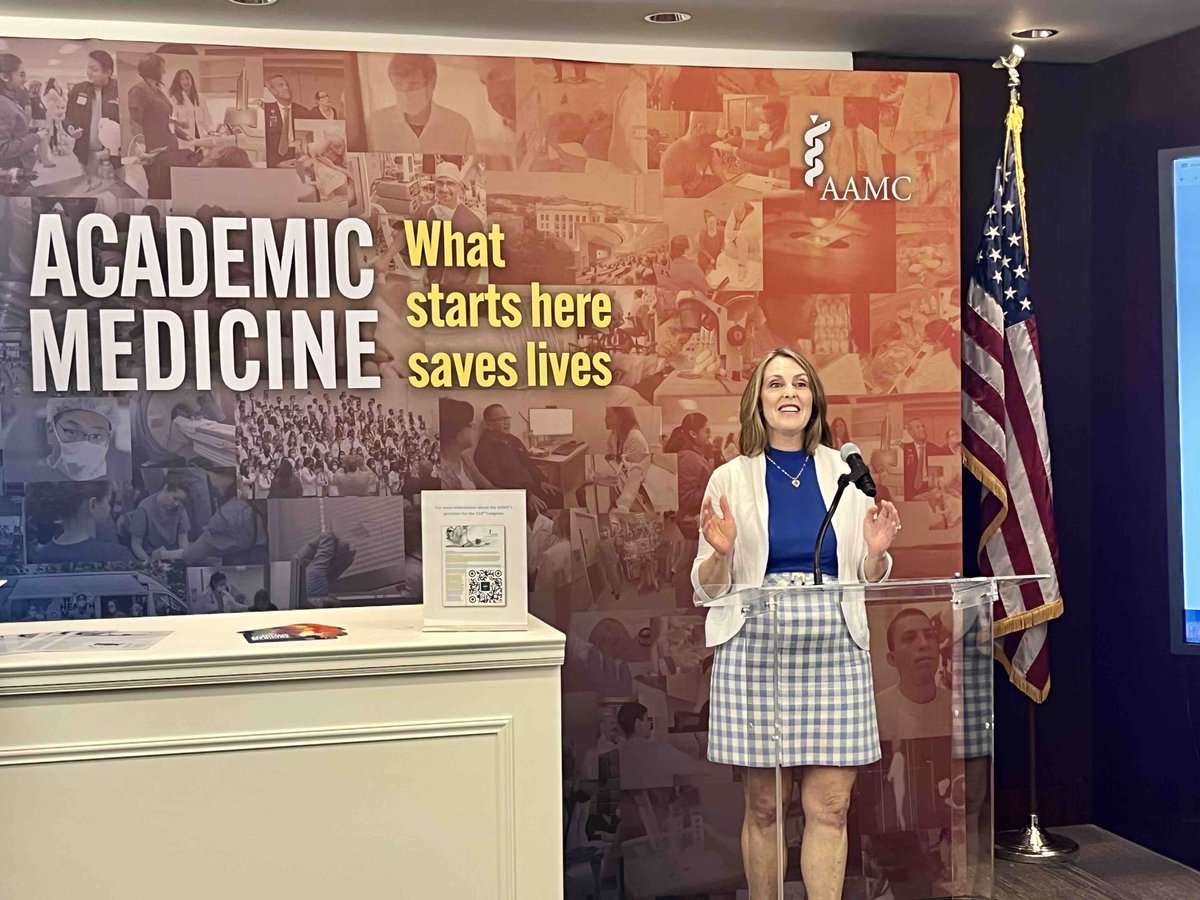 AAMCtoday's tweet photo. Thanks to @USRepKCastor for her efforts to recognize and promote the vital role of #academicmedicine in improving the health of patients everywhere by leading the bipartisan Congressional Academic Medicine Caucus https://t.co/hetWfQS0MV https://t.co/bCis2UvBhd