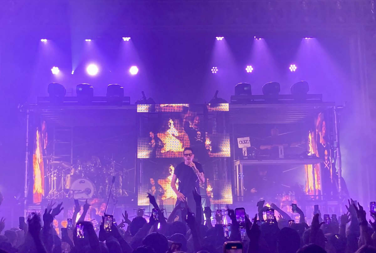 @G_Eazy went off at @WebsterHall last night. Loved the live drums, too 🔥