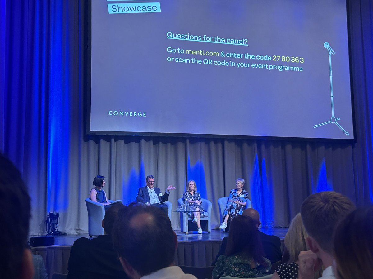 mcmillan_nic's tweet image. Really insightful investor panel @ConvergeC innovation showcase. Fabulous for the entrepreneurs to hear it directly from the impressive investment team on stage. #Converge2023