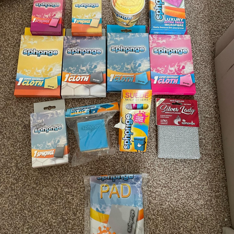 This is an impressive collection! Who else has one of these at their home? 🙆‍♀️

Thank you so much for your support @mrsbakershome 🥰️

#SPh2ONGE #CleaningSupplies #Cleaning #CleaningCloth #CleaningSponge