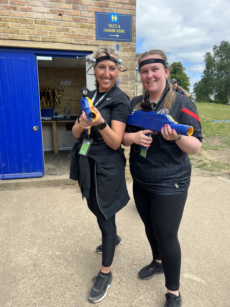 That’s us- Lucy and Emily on our Year 6 residential. We absolutely annihilated the children doing somersaults across the field 🤣
