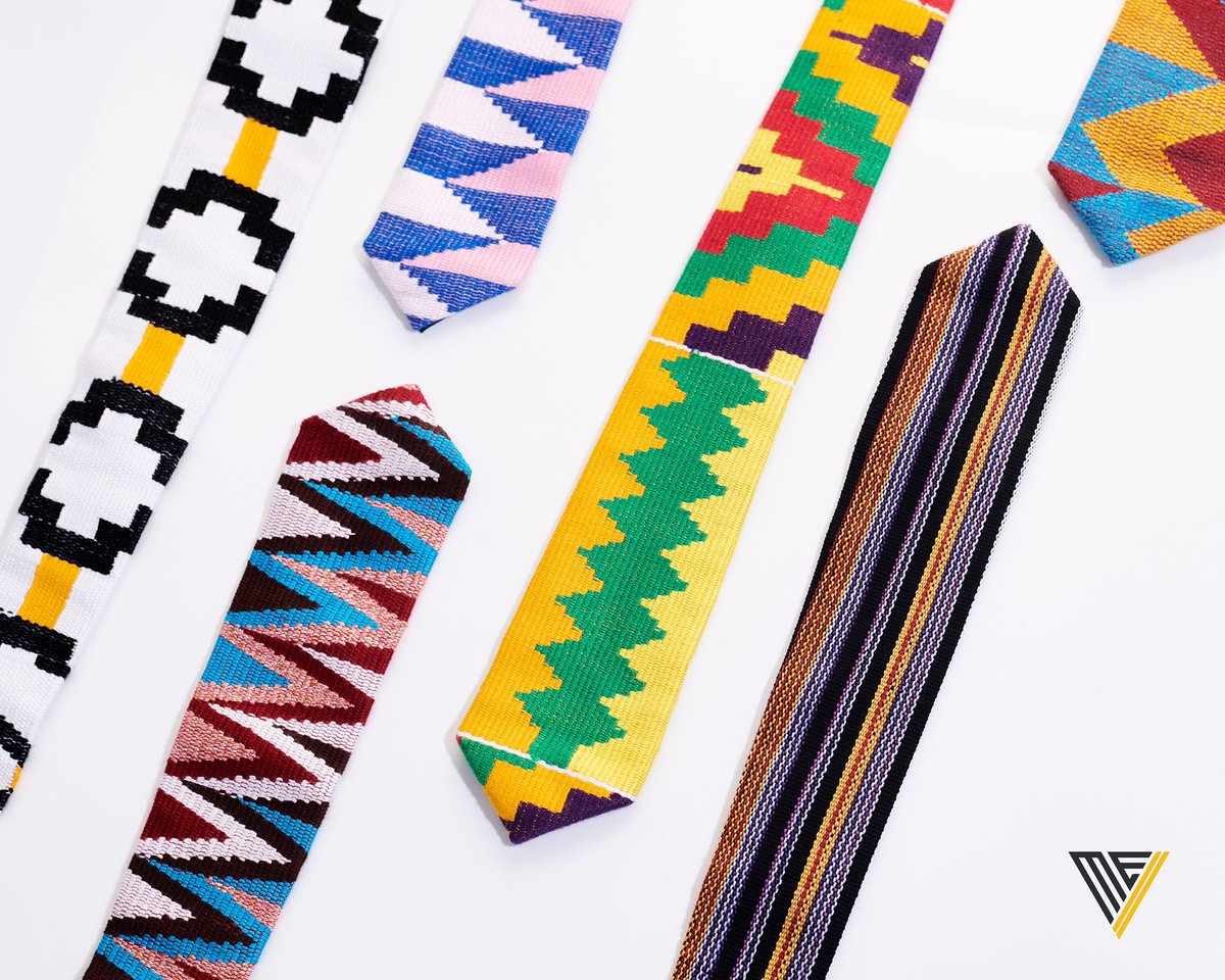 green_pulseco's tweet photo. Range but make it handwoven neckties 👔🔥 #adehyiekreations #ties https://t.co/vylHB6ayse