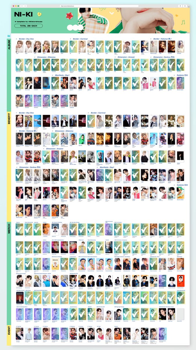 nghctmare1209's tweet photo. ✨ALL ABOUT NISHIMURA RIKI 🐥 ENHYPEN NI-KI {COLLECTOR}✨

✔️: Mine
🔎: Want To Buy [WTB]
❔: I wish he'd come home.

🎀 Photocard, Doll, Cheering kit🎀

#엔하이픈 #니키 #ニキ #西村力 #NI_KI https://t.co/lHQAbR9squ