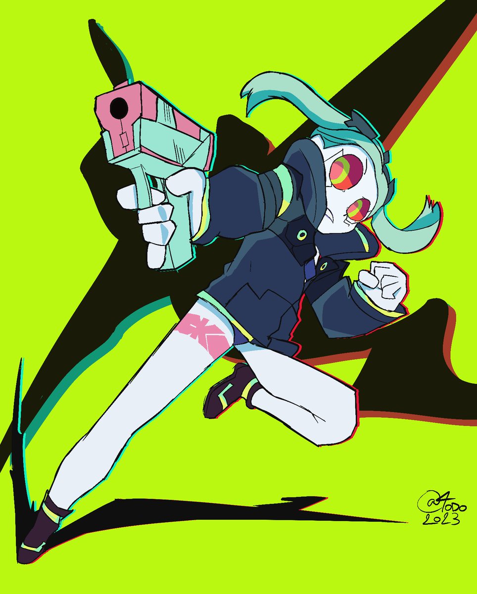 taka3hitodo's tweet photo. #trigger #studiotrigger #cyberpunkedgerunners https://t.co/eCW5C2AiGo