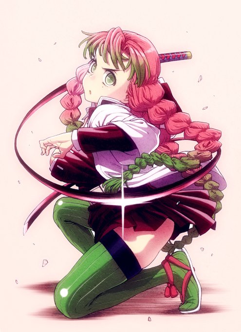 甘露寺蜜璃楽描き
刀鍛冶編やってるし昔に描いた線画供養 