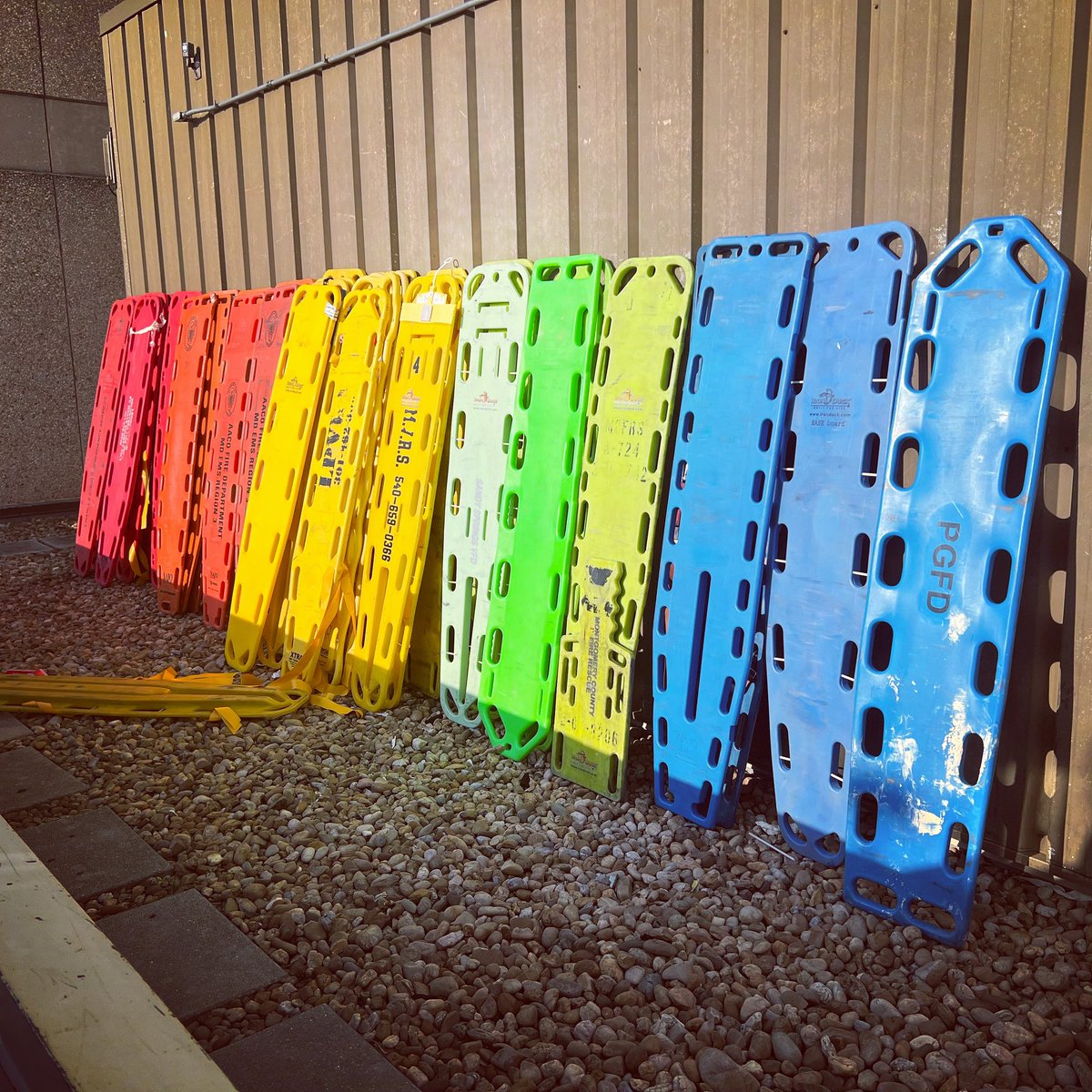 JonEMTP's tweet image. Happy Pride!

Also, the best use of backboards I’ve seen in years.
#EMS #Paramedic #EMTlife