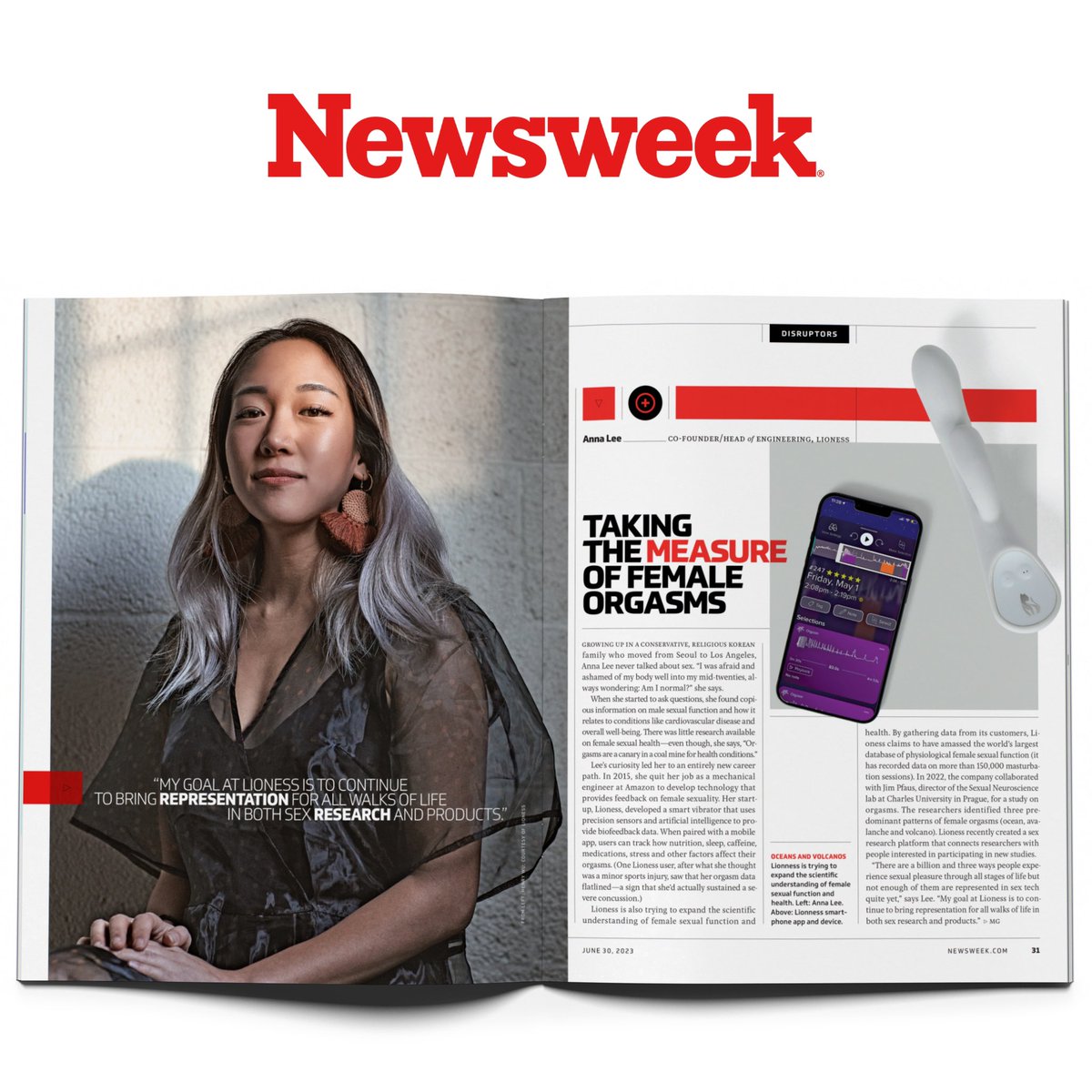 Ahhh thank you <a href="/Newsweek/">Newsweek</a> for having me as part of the 10 innovators who are disrupting healthcare!!
