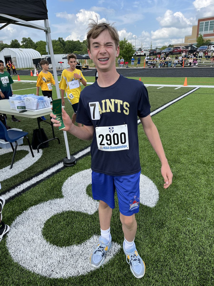 Way to go @SJPIIOakville So proud of our athletes who competed in today’s Track &amp; Field Systems meet! Go SAINTS!