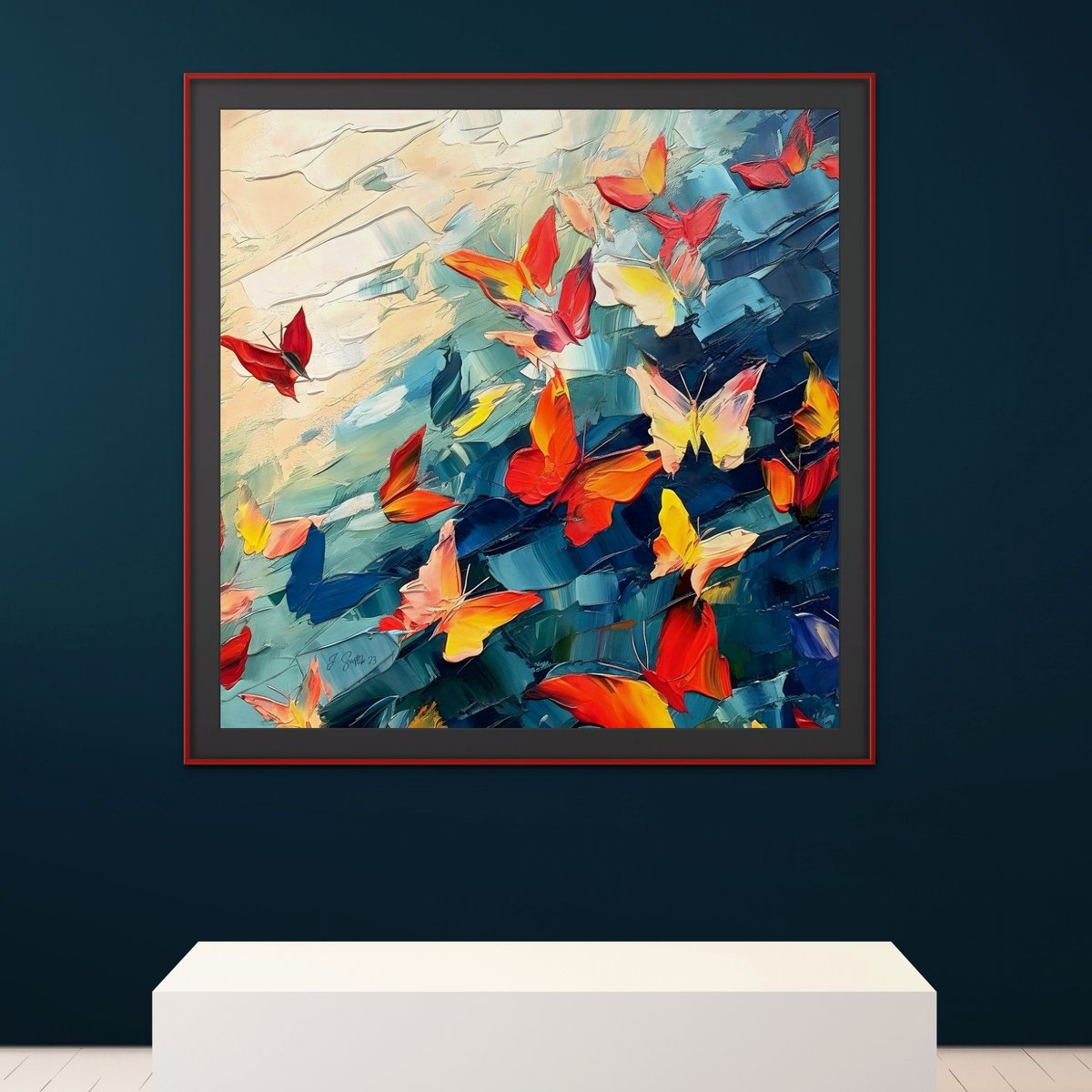 JirkaSvetlikArt's tweet photo. Flying butterflies dance with ethereal grace, a whispered symphony in this other space.
#jirkasvetlik #Butterfly #Whispering #AbstractArt #Expressionism #ModernArt #Contemporary #FlyingButterflies #ArtisticExpression #FineArt #Nature #Wings #SurrealArt #Tranquil https://t.co/Q6j52ARzdC