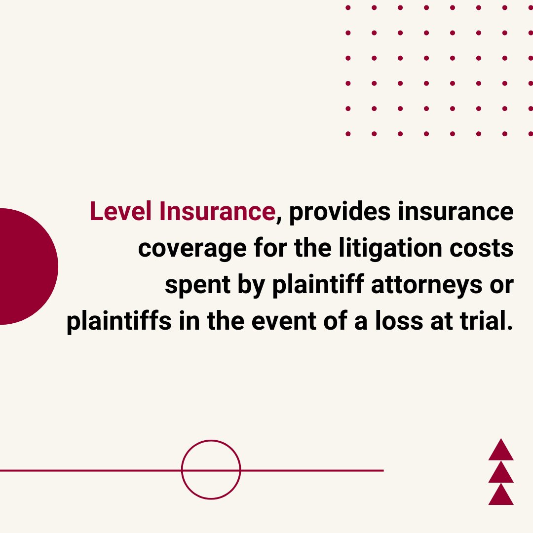 levelesq's tweet image. With Level Insurance, the money that you invest in case costs will come back to you if you lose. Learn more by following us! 😀 
 
#TrialLawyers #LevelInsurance #LevelEsq #FundingforTrialLawyers #LevelEsq