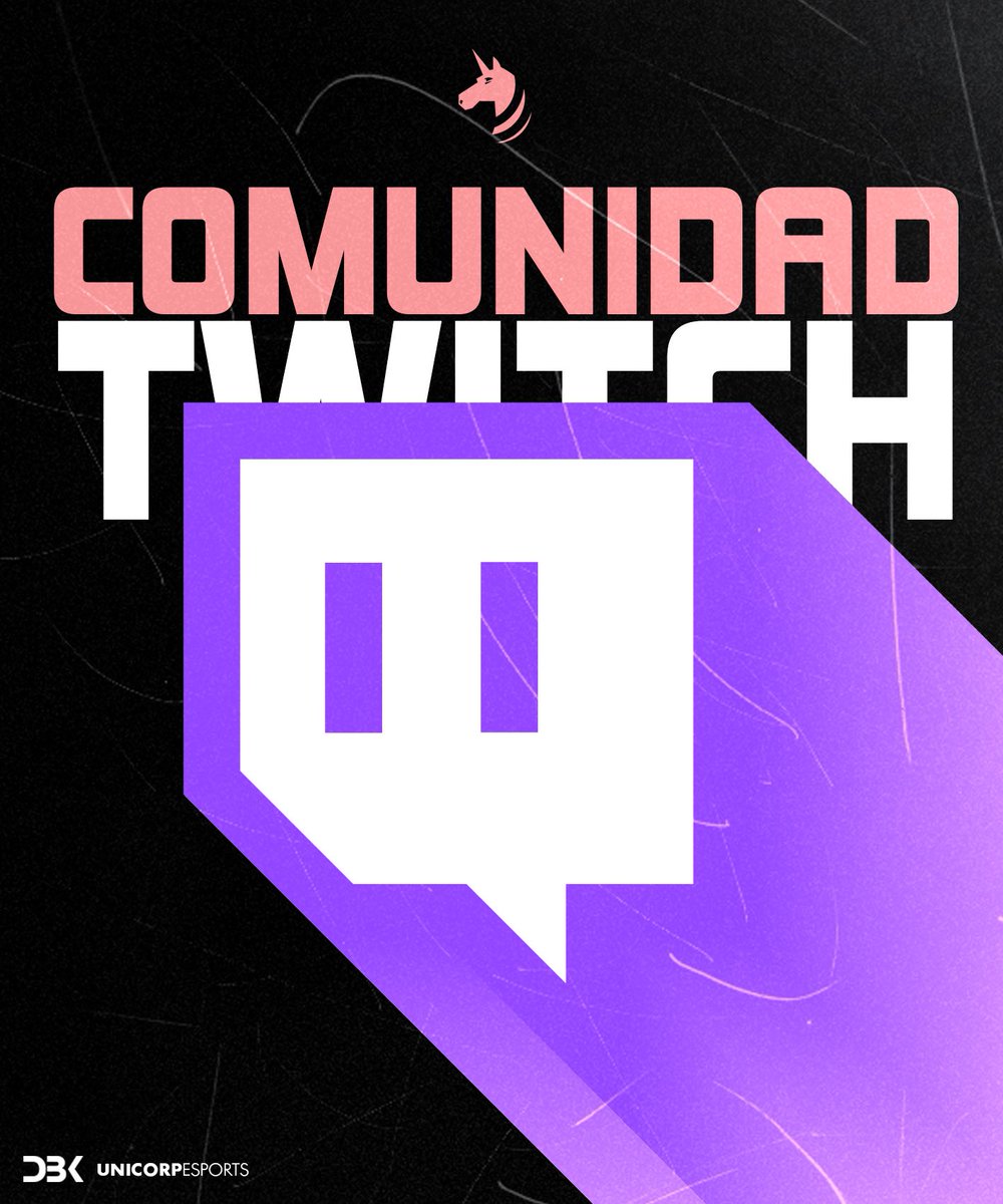¡LLAMAMIENTO A LA COMUNIDAD DE TWITCH O @KickEspanol! 😉

🔜 Próximamente buscaremos Creadores de Contenidos para UNICORP Esports

🦄 Seas grande, mediano, pequeño y tengas los viewers que tengas, os estamos buscando

👇🏼 Id dejando vuestros enlaces para checkear
