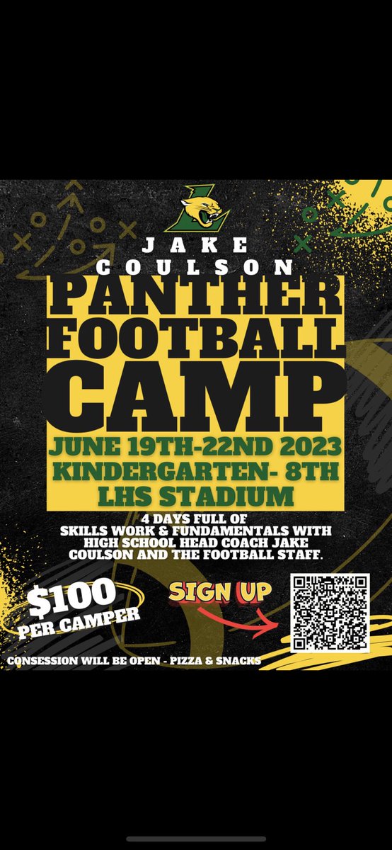 LecantoF's tweet photo. Camp happening next week make sure to get signed up, Monday will be here in a hurry!! #Family #TPW @LecantoMiddle1 @LecantoPrimary @CitrusCoSports https://t.co/oQS3T34BX4