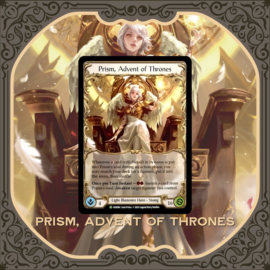 FaB Prism, Advent of Thrones Cold Foil Sleeves - Dragon Shield