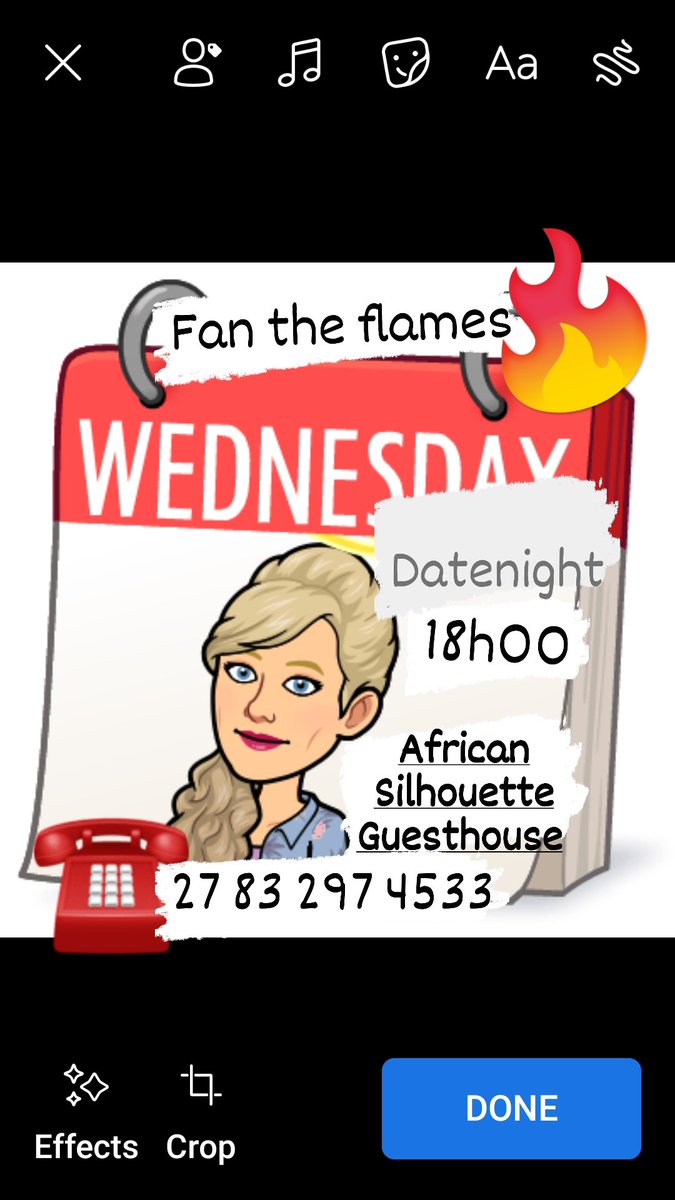 AfricanSilhoue1's tweet photo. Woensdag/Wednesday

Klein Saterdag
Mini Saturday 

Things to do...
Places to go ...

Surprise the ♡ of your life

Things to do:
Babysitter booked?
Bags packed?
Partner blindfolded?

Let's Go!!

Bespreek direk en spaar:

https://t.co/gH2W9L2WIy

#datenight #wednesday #woensdag https://t.co/WdsTKxulbG