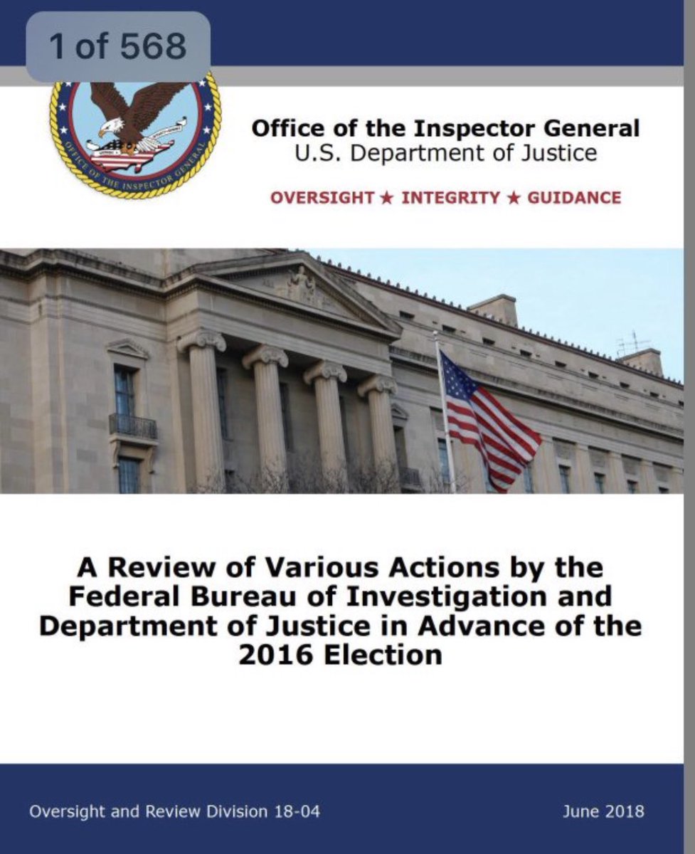 LizCrokin's tweet photo. The information about Hillary Clinton, the Clinton Foundation &amp; “crimes against children” is on page 294 of the 2018 #IGReport — check it out here for yourself please:

https://t.co/UKJj8srtsV

#WeinerLaptop https://t.co/FDQbaauRaY