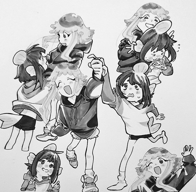 commissions!! I love little guys and also scary women