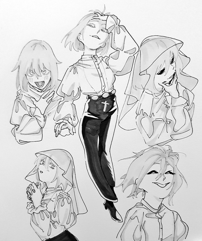 commissions!! I love little guys and also scary women