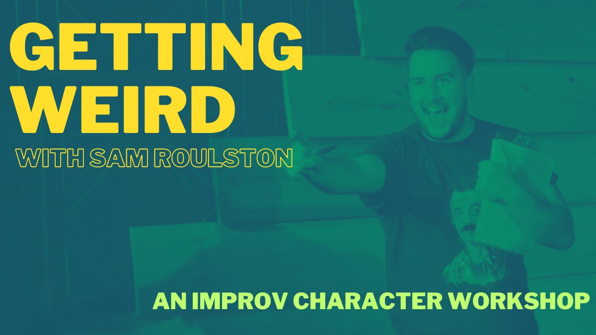 I’m teaching my “Getting Weird” #improv workshop in London on July 22nd. You should come! 
eventbrite.com/e/658434303727
#improvcomedy #londonimprov #comedyworkshop