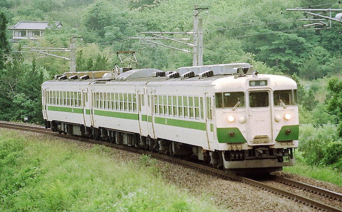 1996年6月
ED75730+オリサル、ED75734+浪漫、Kenji、455系
東北本線　南福島ー金谷川