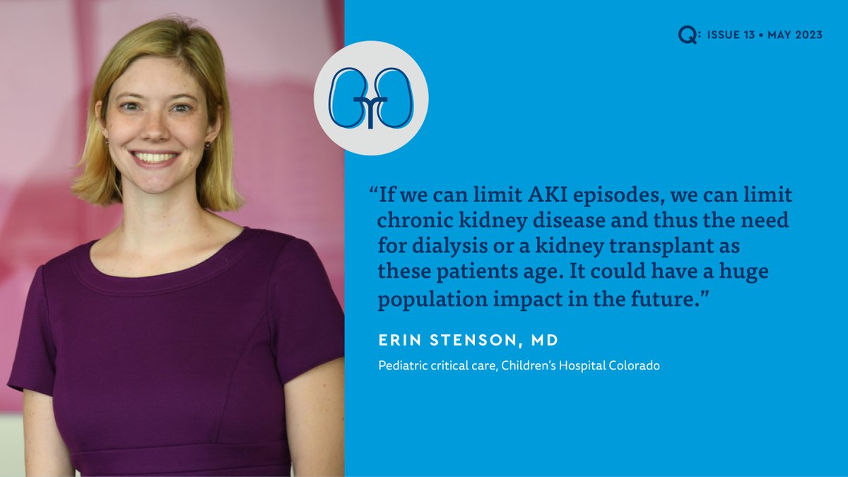 Over 25% of kids in the #PICU develop acute kidney injury (#AKI), making them 8x more likely to die. But <a href="/EStensonMD/">Erin Stenson</a> and <a href="/DrBradleyDixon/">Bradley Dixon, MD</a> might have found the canary in the coal mine, a biomarker, for identifying early risk. 

Learn more: joom.ag/t8Pd/p10