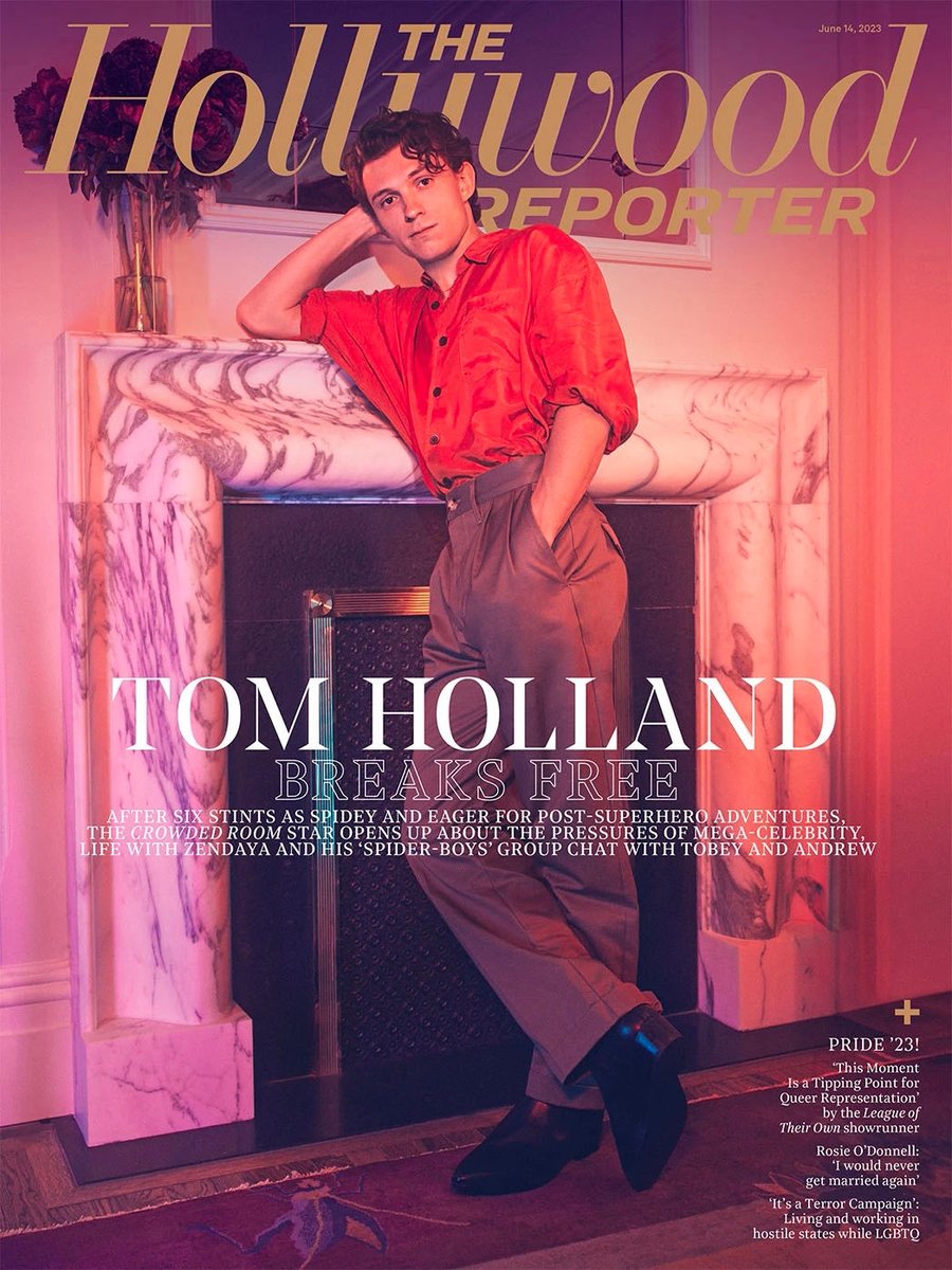 tomhollandorg's tweet photo. Totally Tom Holland - Tom Holland Breaks Free: Talking Zendaya, ‘The Crowded Room’ and the Future of Spider-Man - https://t.co/eSAAFzIbTw https://t.co/78NHpS3lJO