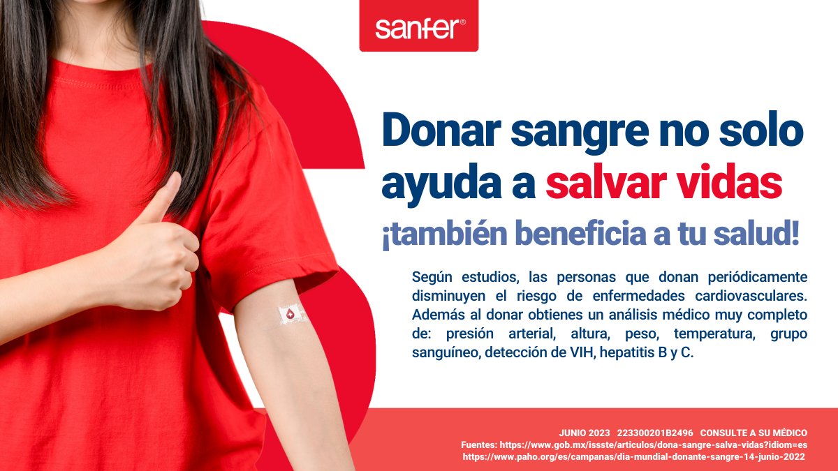 Donar sangre es un acto de solidaridad. Súmate al esfuerzo y salva vidas. #DonaSangre #MuestraSolidaridad