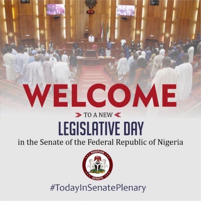 Welcome to a new legislative Day in the Senate of the Federal Republic of Nigeria!  #TodayInSenatePlenary
#Bunady #He is in London #Emefiele #Congratulations Nigeria #Pochettino #Hazard #chefdammy #ASUU #Ganduje #Happie Boys #Opay