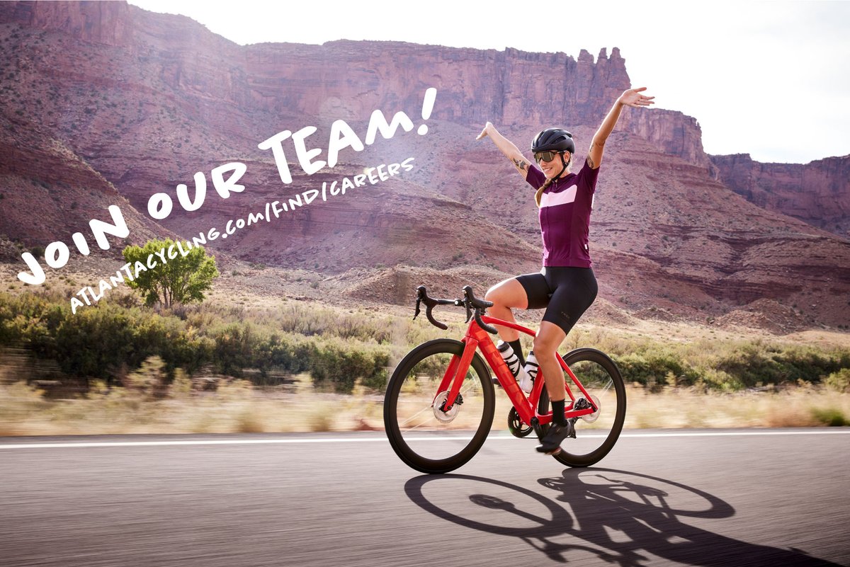 AtlantaCycling's tweet photo. We're Hiring! - https://t.co/qbwY3L28gk https://t.co/IpFNTDdUW4