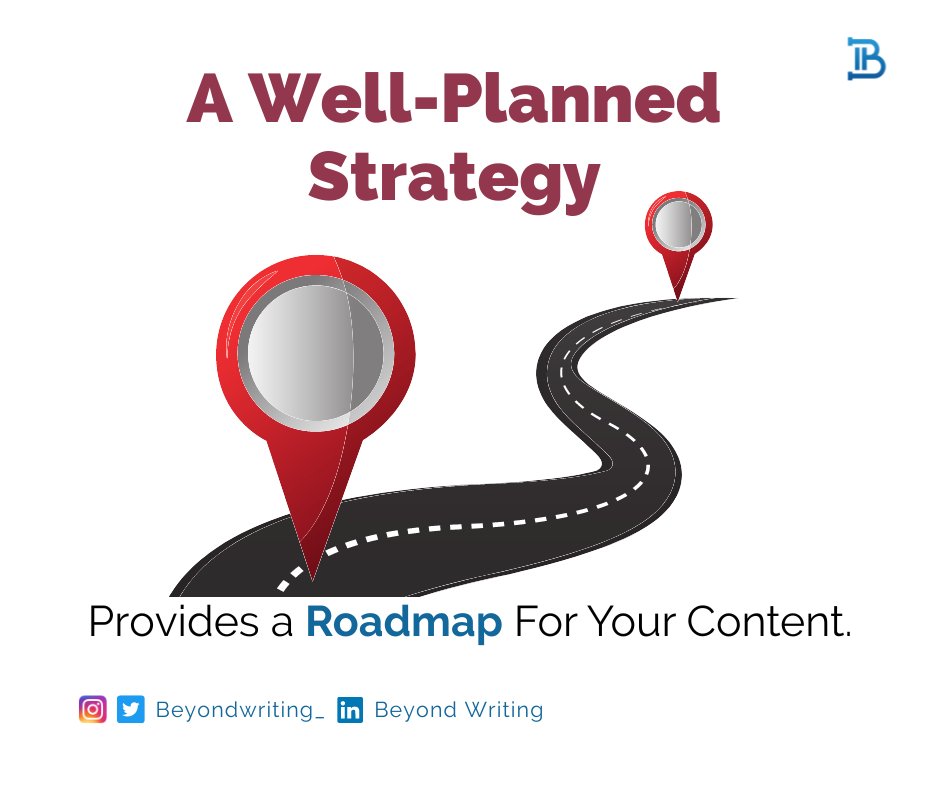 BeyondWriting_'s tweet image. Having a well-planned strategy that aligns with your brand&apos;s overall goals can provide you with a clear path to follow and keep your content fresh and original.

#beyondwriting #businessstrategy