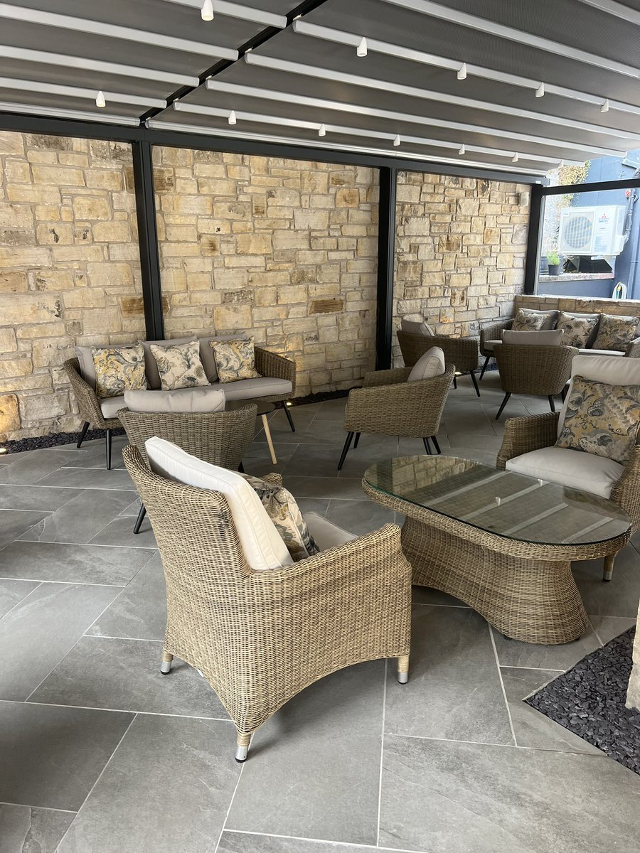 nevenmaguire's tweet photo. We are ready to welcome  our first guests to  new outdoor area @macneanhouse https://t.co/FQtJyYX129