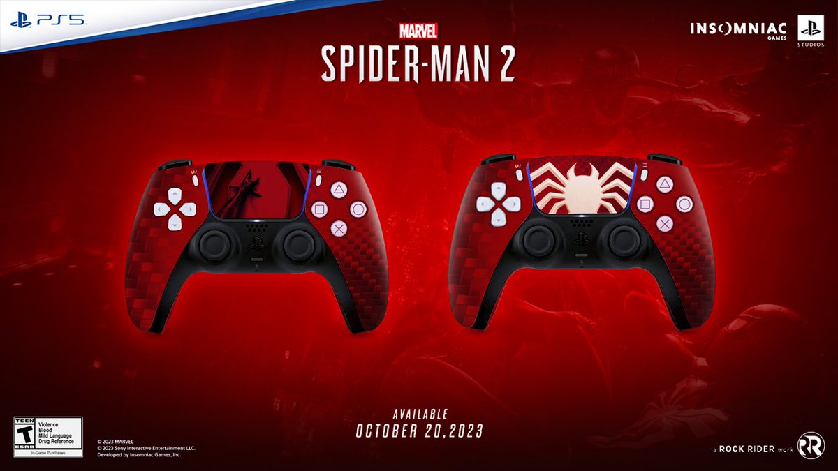 ursRockrider's tweet image. Marvel's Spider-Man 2 Dualsense 💔