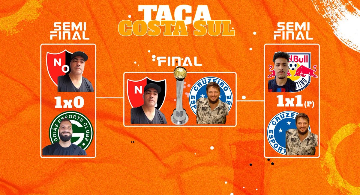 MLA_SS_2023's tweet photo. A final da #TaçaCostaSul já está definida! O @Newells bateu o @goiasoficial e irá enfrentar agora o @Cruzeiro, os mineiros ganharam nas penalidades do @RedBullBraga e garantiram vaga na final. Para quem vai sua torcida?
#Newells
#Cruzeiro
#MLA
#FMON
#FMOnline https://t.co/BcaMuA0iF8