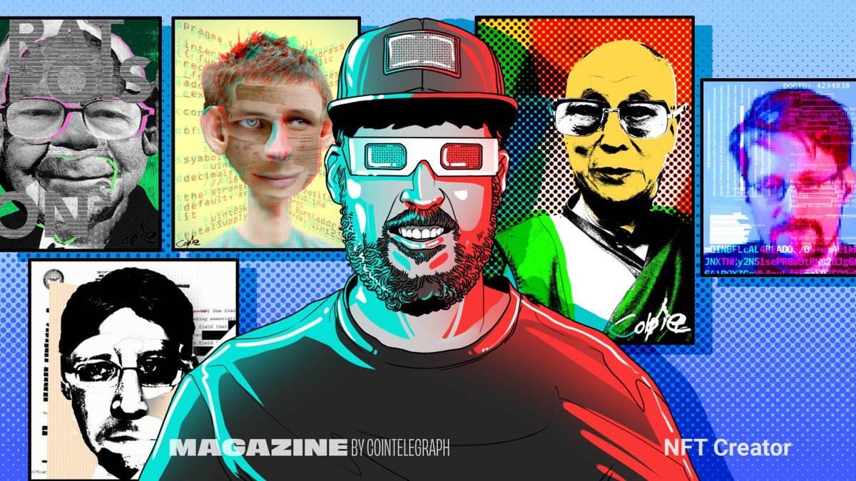 CharlottesKruse's tweet image. ‘Holy shit, I’ve seen that!’ — Coldie’s Snoop Dogg, Vitalik and McAfee NFTs: NFT Creator NFT art pioneer Coldie creates crypto culture time capsules about... - cointelegraph.com/magazine/coldi… #M2Monsters #M2Cash