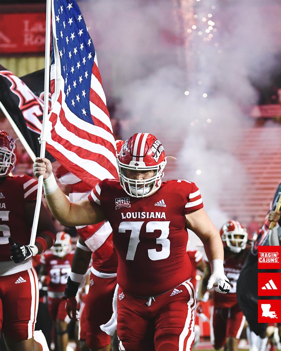RaginCajunsFB's tweet photo. Today, we honor our nation's flag!

Happy #FlagDay! 🇺🇸 https://t.co/unLIx9EwB8