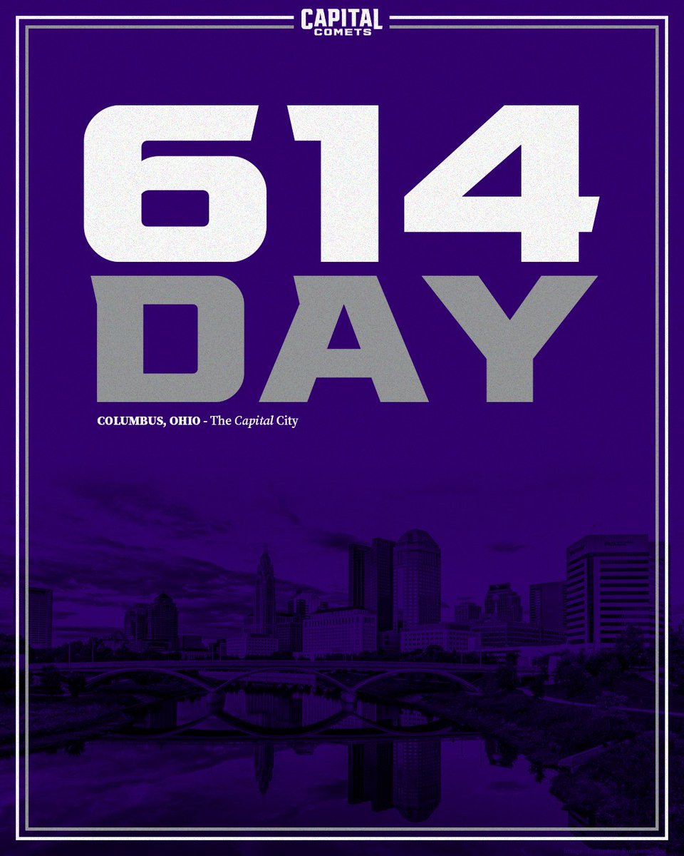 Happy 614 Day to the 𝑪𝒂𝒑𝒊𝒕𝒂𝒍 City!

#CapFam | #POTP | #614Day